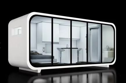 Apple Pod Kapszula Ház - külső nézet