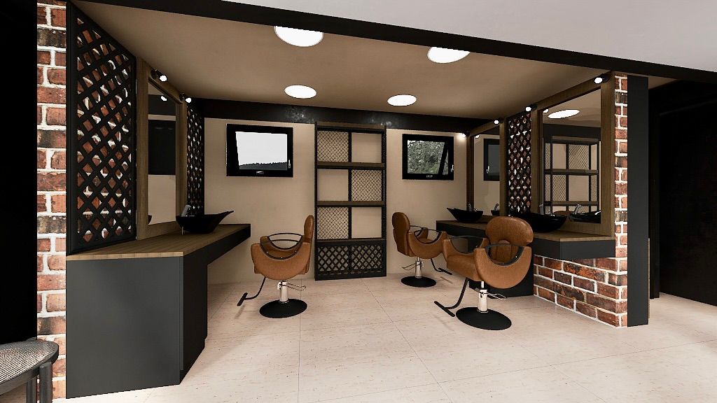 Barber szalon belső